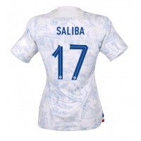 Fotbalové Dres Francie William Saliba #17 Dámské Venkovní MS 2022 Krátký Rukáv
